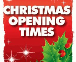 Christmas & New Year 2015/2016 Business Opening Hours