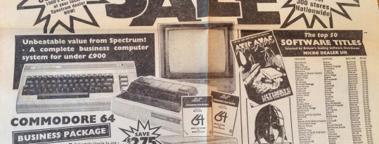 Retro computing, flashback to 1984!